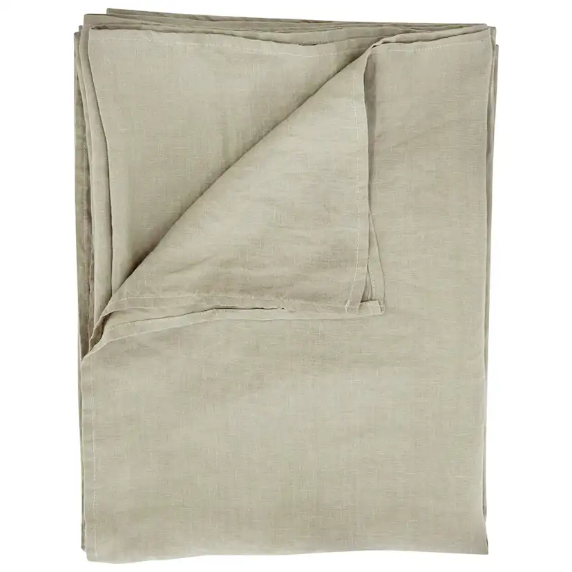 Milo Bedspread Linen Beige 260x260 cm Färg: Beige, Mått: 260x260 cm