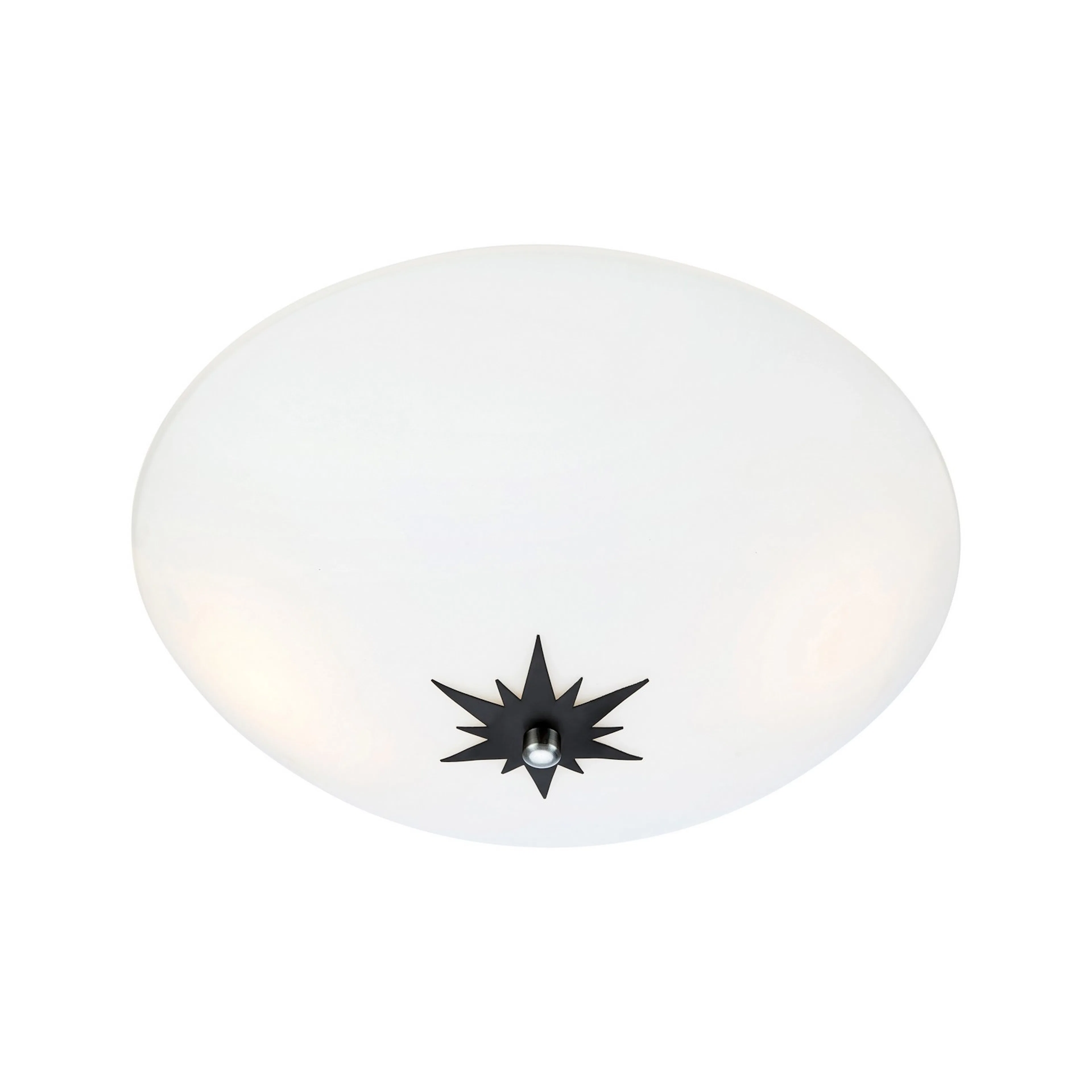 ROSE Plafond 35cm White/Black 350 mm