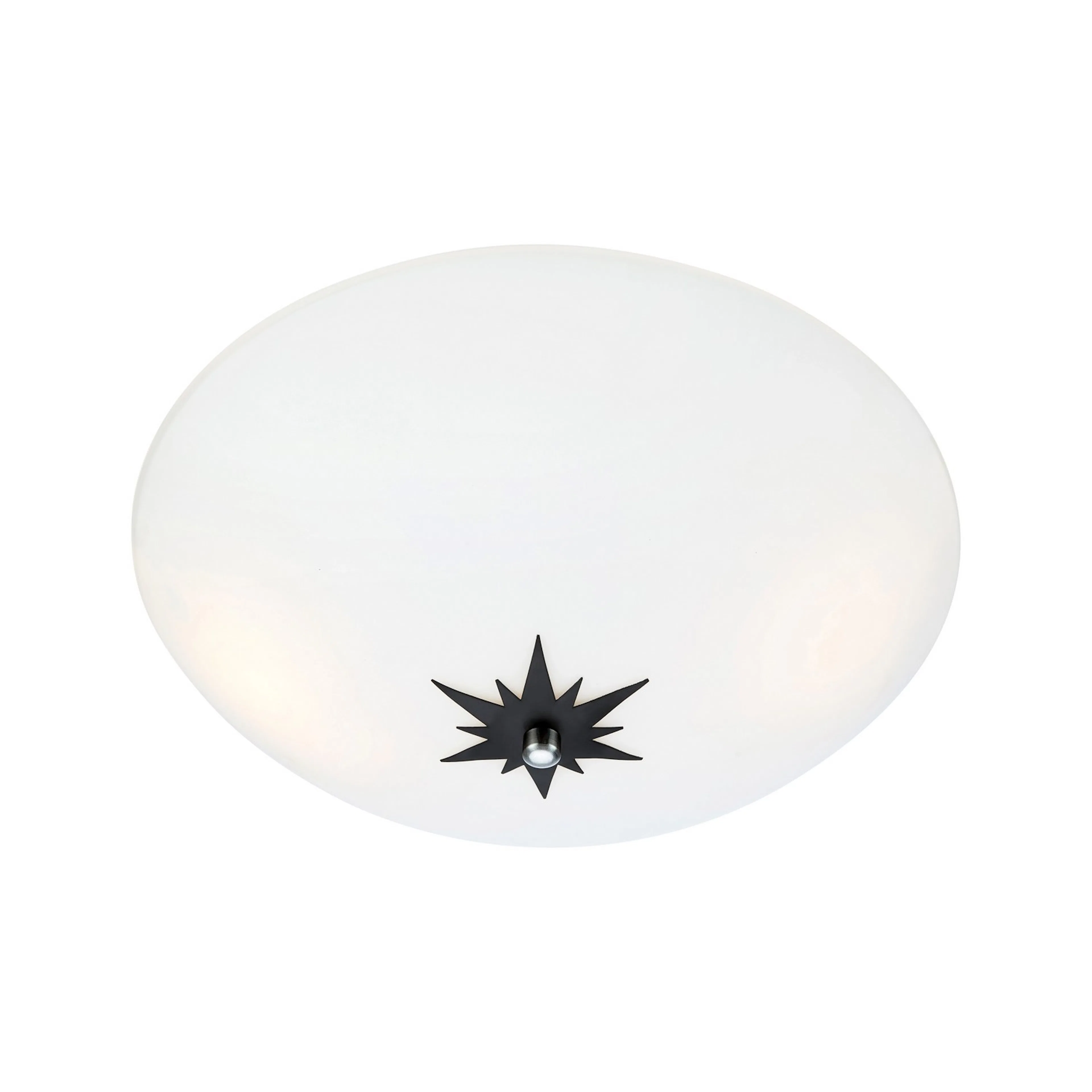 Taklampa Markslöjd Rose Plafond Vit/Svart
