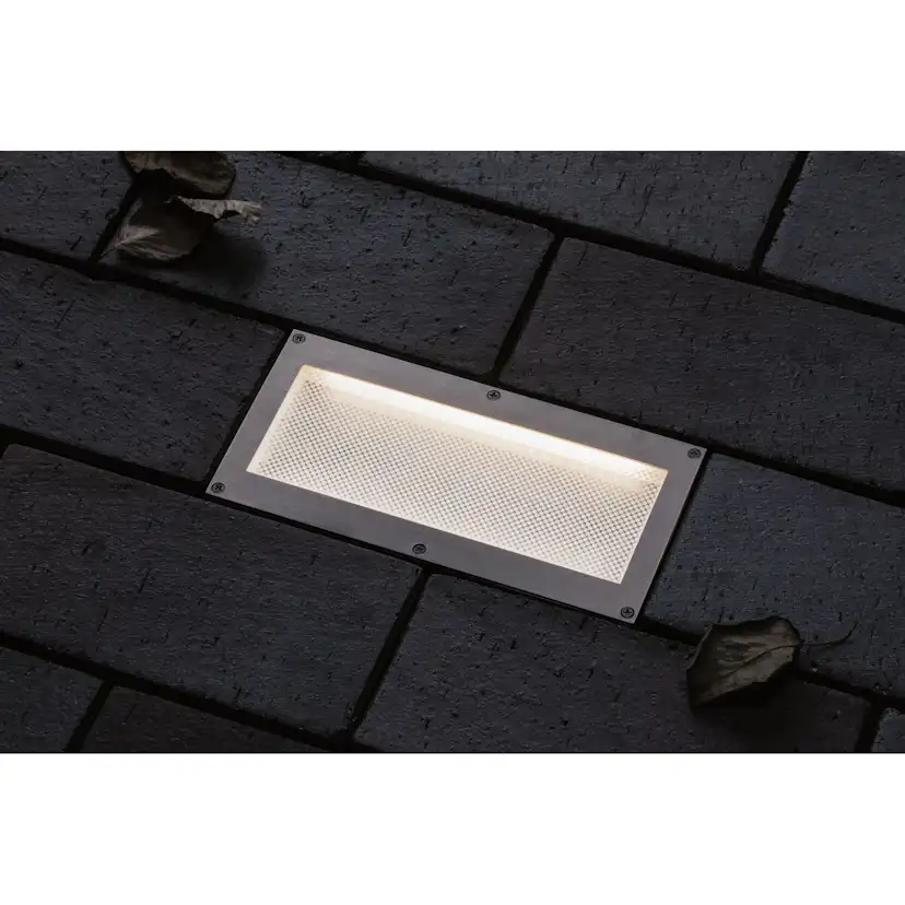 LED Infälld Markbelysning Paulmann Brick med Skymningsrensor IP67 230V