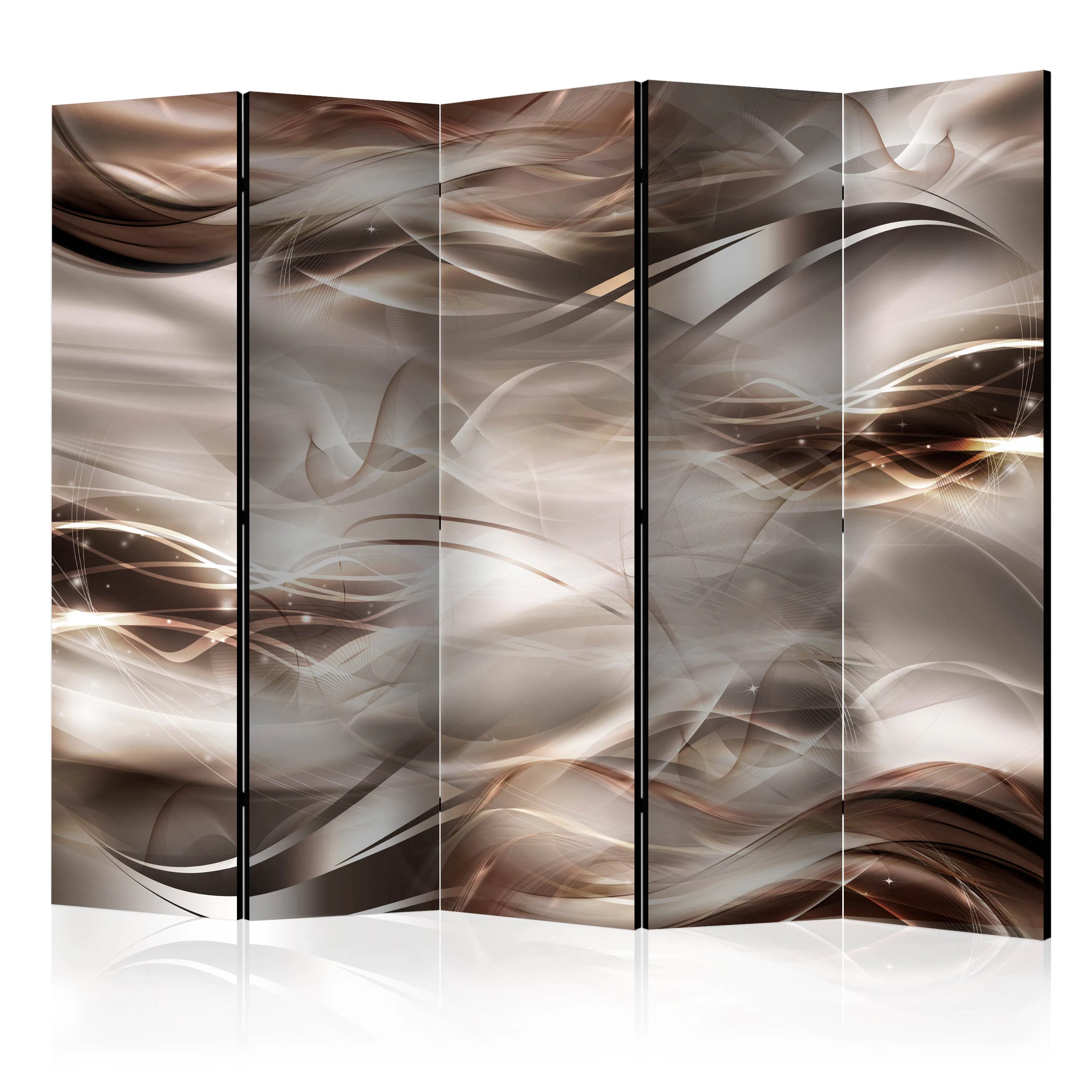 Rumsavdelare Skärmvägg Arkiio Umber Waves II 225x172 cm