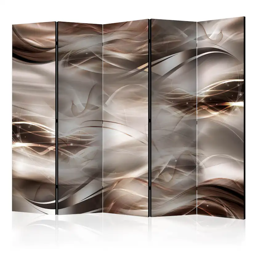 Rumsavdelare Skärmvägg Arkiio Umber Waves II 225x172 cm