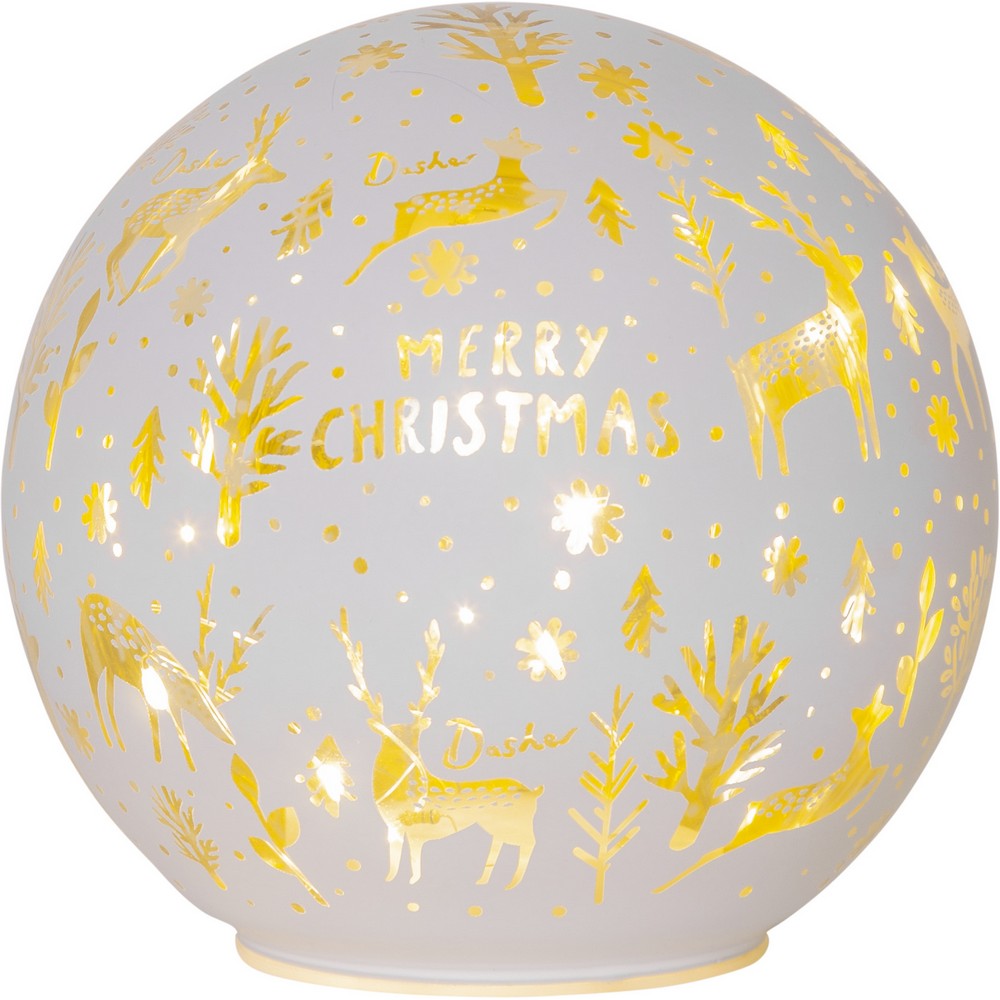 Glasdekoration MerryX-mas D: 150 mm