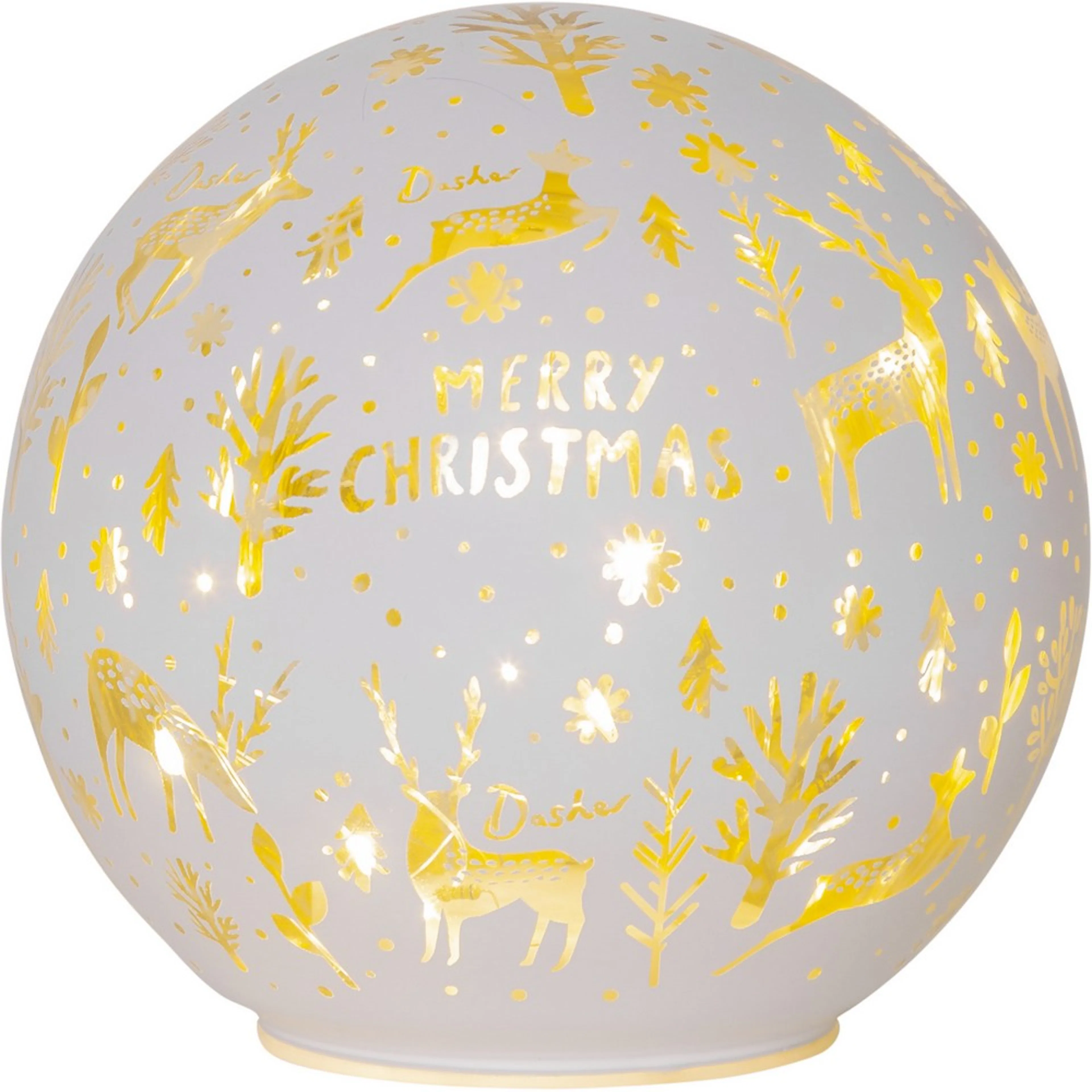 Glasdekoration MerryX-mas D: 150 mm