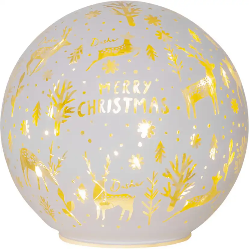 Glasdekoration MerryX-mas D: 150 mm
