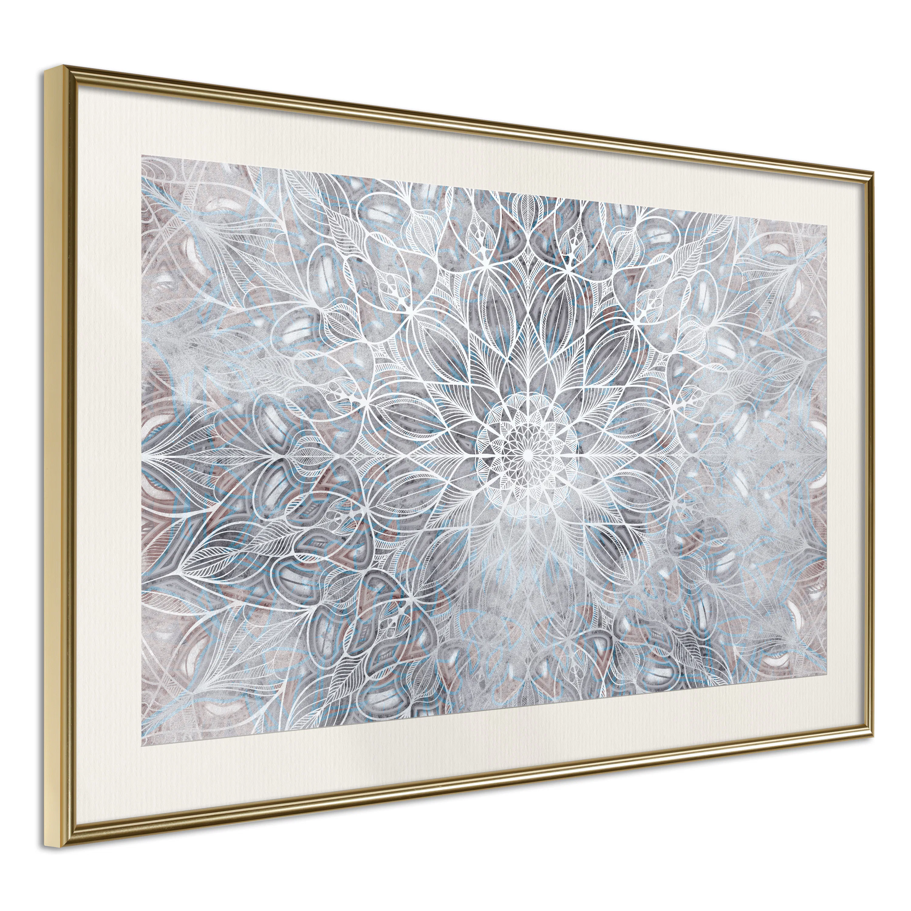 Poster Artgeist Affisch Blurred Mandala