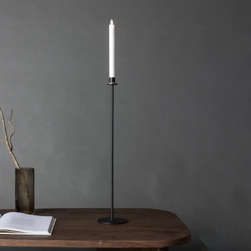Högehall H70cm Candlestick - Black / 70 cm