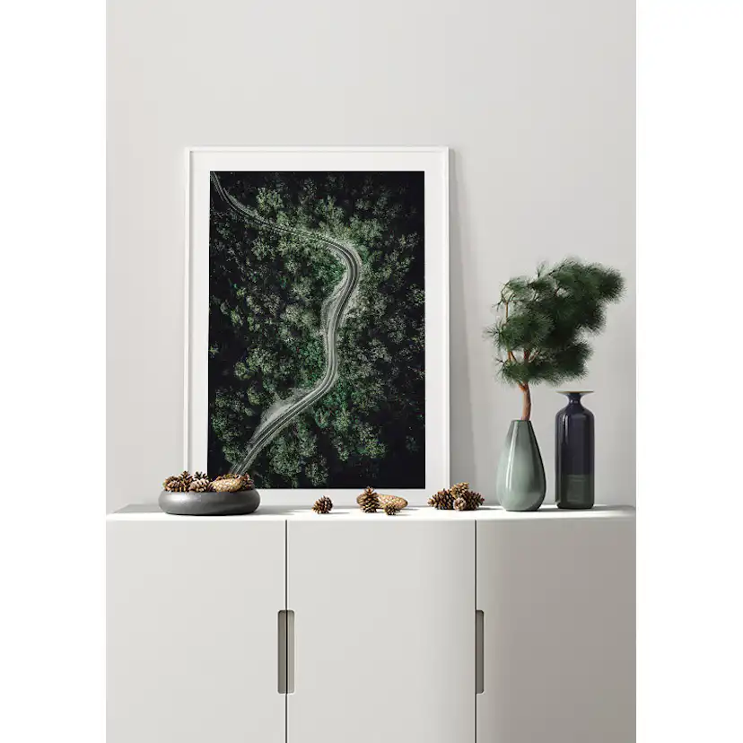 Poster Gallerix Forest Road