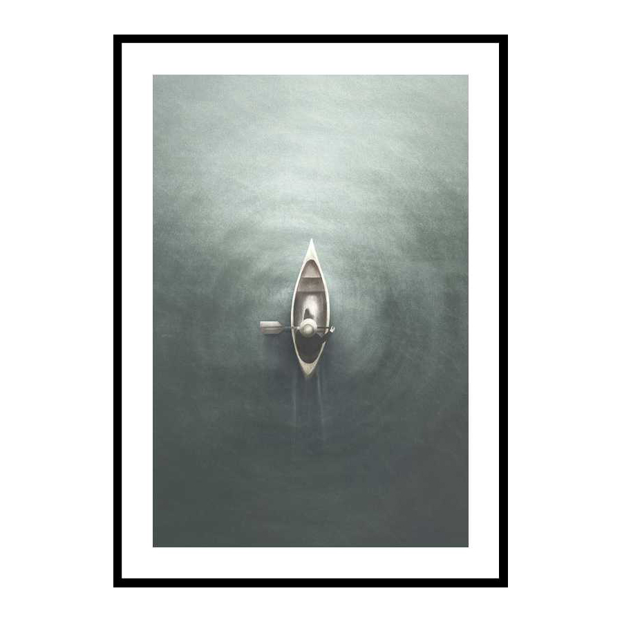 Poster Gallerix Aerial Canoe