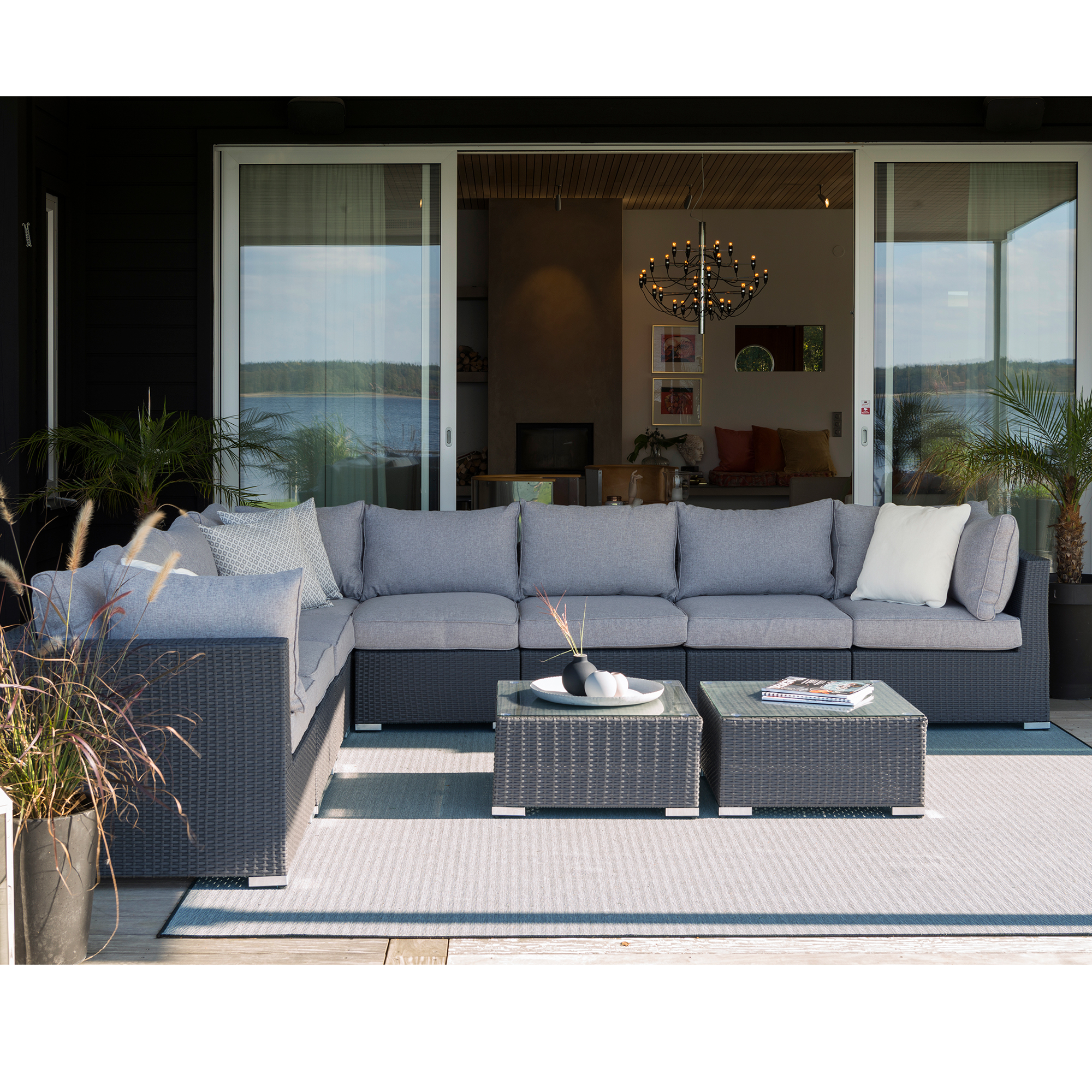 Loungegrupp Hillerstorp Madison 8-sits