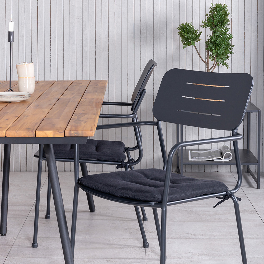 Matgrupp Venture Home Chane med 4 Nime Matstolar
