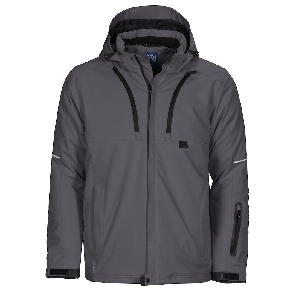 3407 Fodrad jacka Grå 4XL Storlek: 4XL Grå