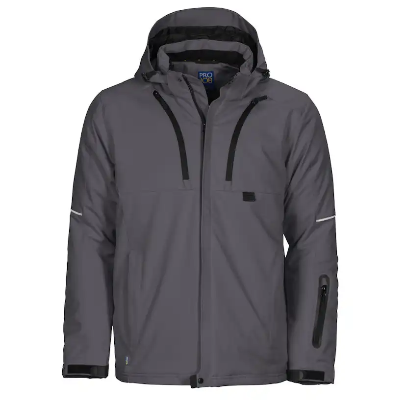 3407 Fodrad jacka Grå 4XL Storlek: 4XL Grå