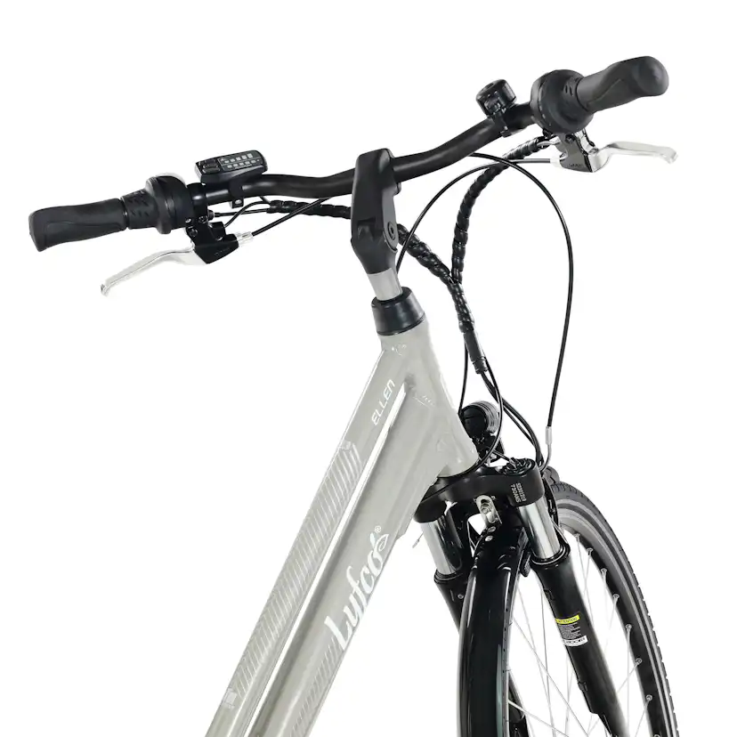 Elcykel Lyfco Dam 28" - Ellen 10,4 Ah Silver