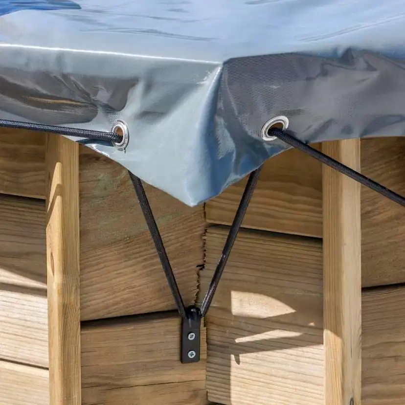 Poolskydd Gre Ø337 cm För Vanille 2