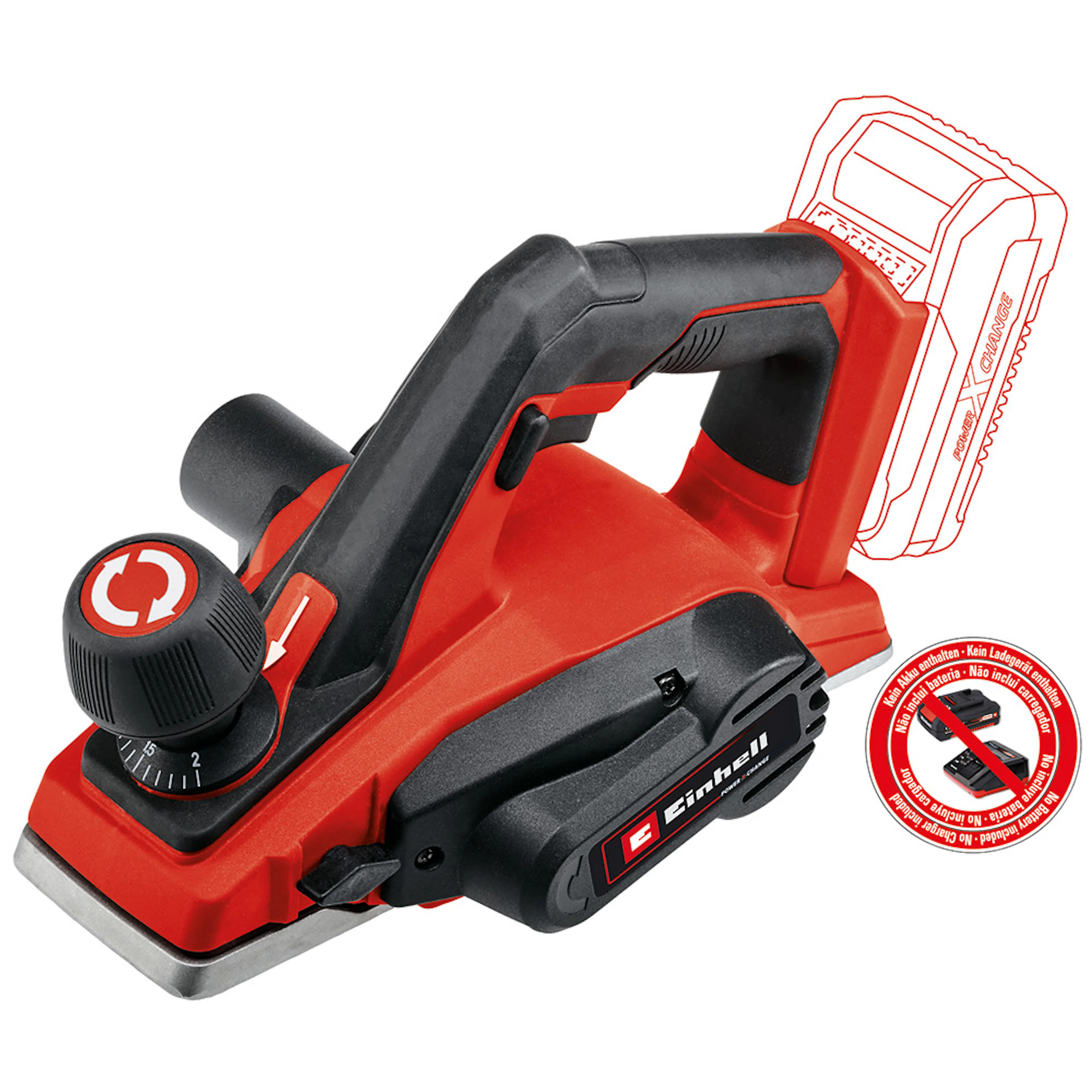 Hyvel Einhell TE-PL 18/82 Solo Sladdlös