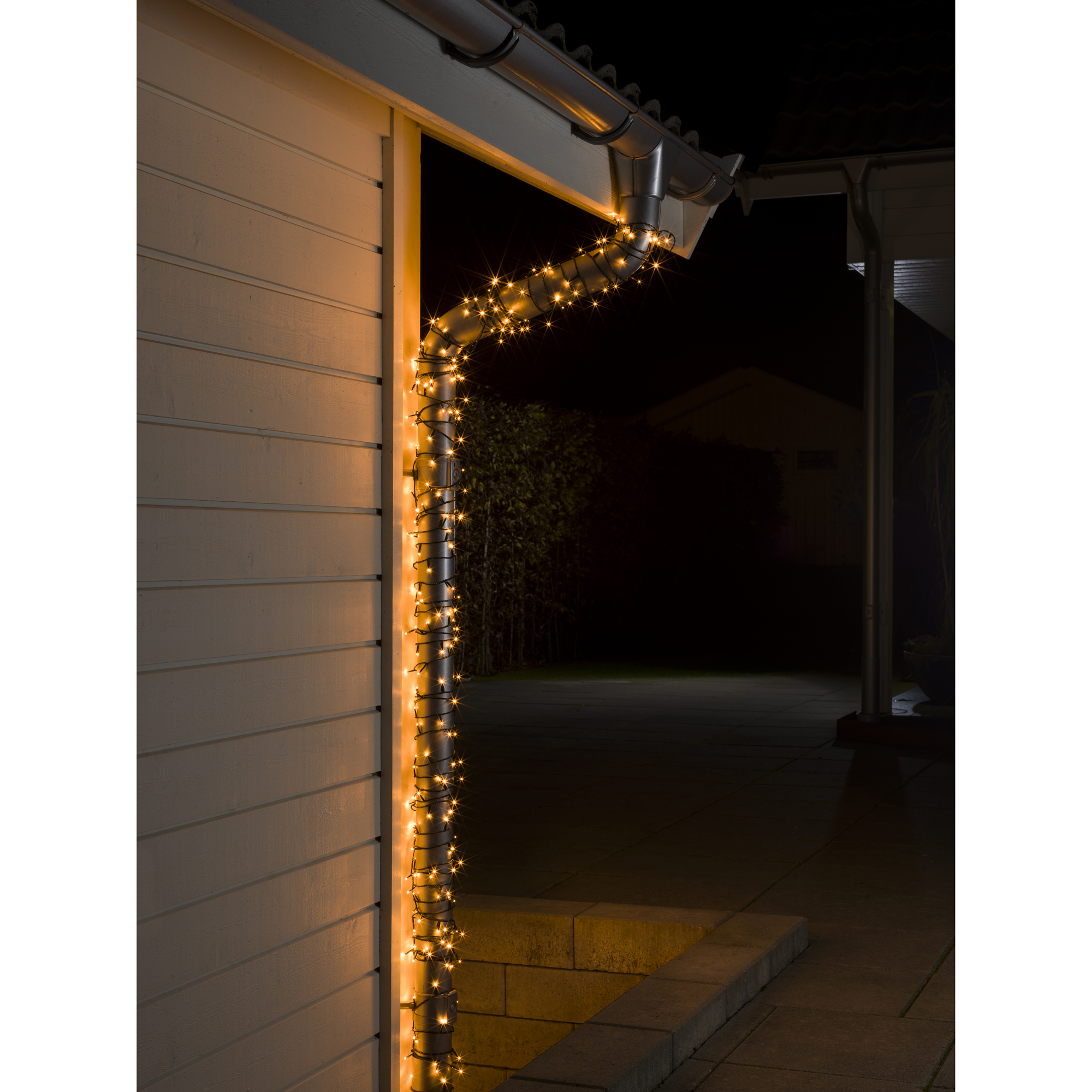 Ljusslinga Gnosjö Konstsmide 300st LED-lampor Amber 30V/IP44 Utomhus