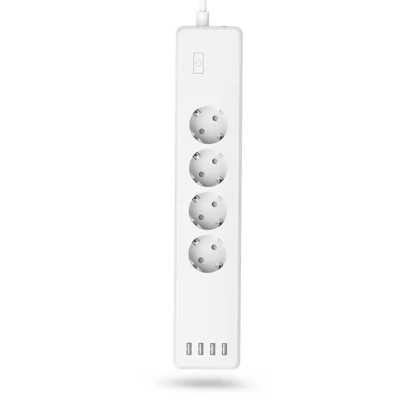 Grenuttag Hama WiFi 4-vägs Överbelastningsskydd