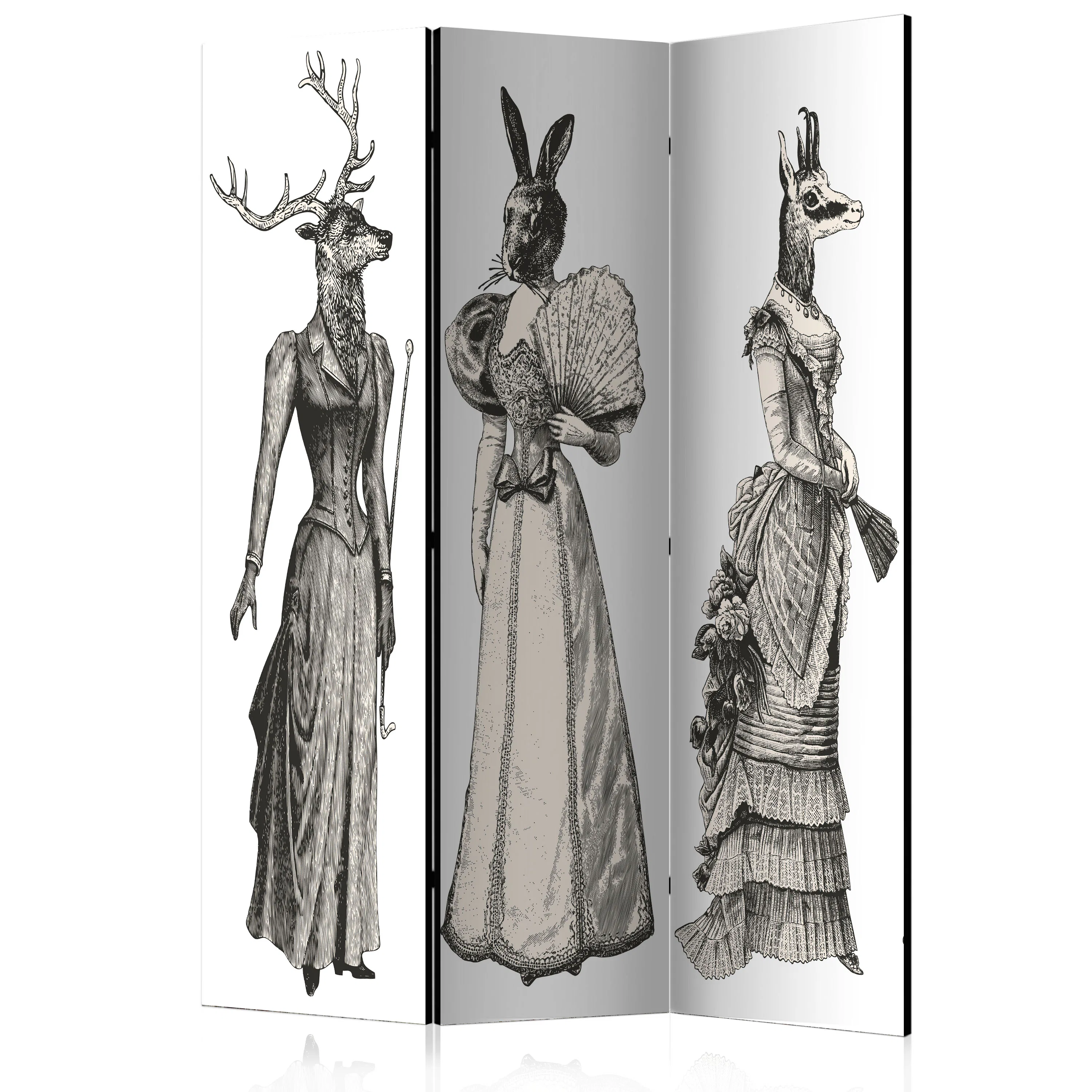Rumsavdelare Skärmvägg Arkiio Chic Zoo 135x172 cm