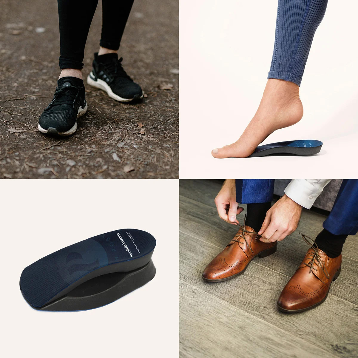 Ortopediska skoinlägg SWEDISH POSTURE Align 3/4