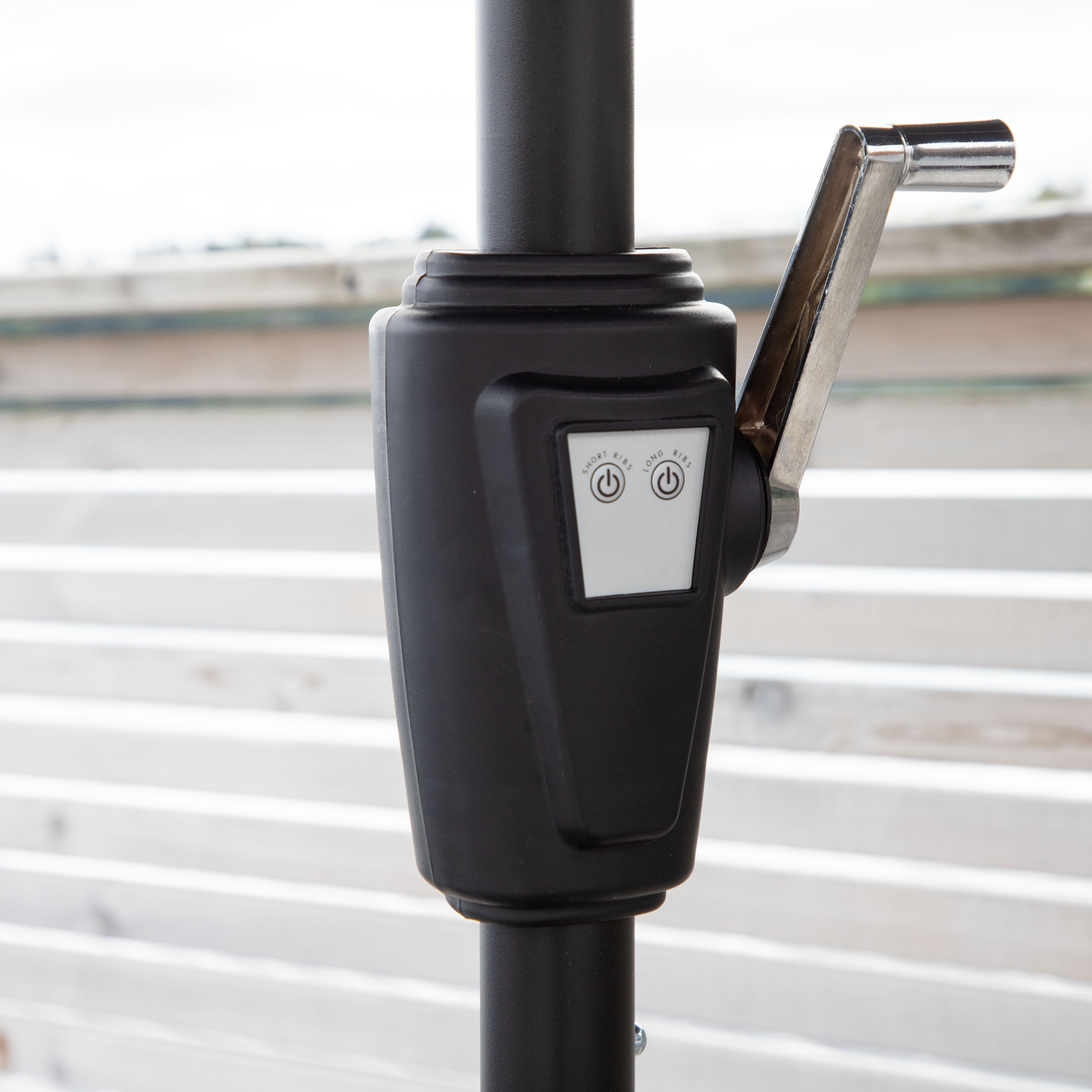 Parasoll Venture Home Sudan med LED-belysning och Tilt