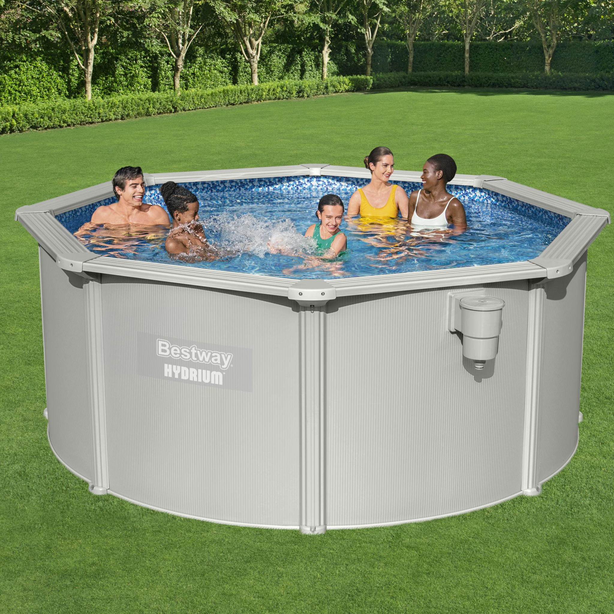 Poolpaket Bestway Hydrium Mosaik