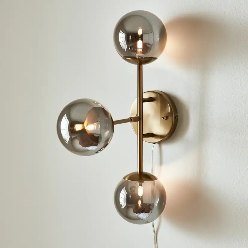 Vägglampa Markslöjd Trinity 3L
