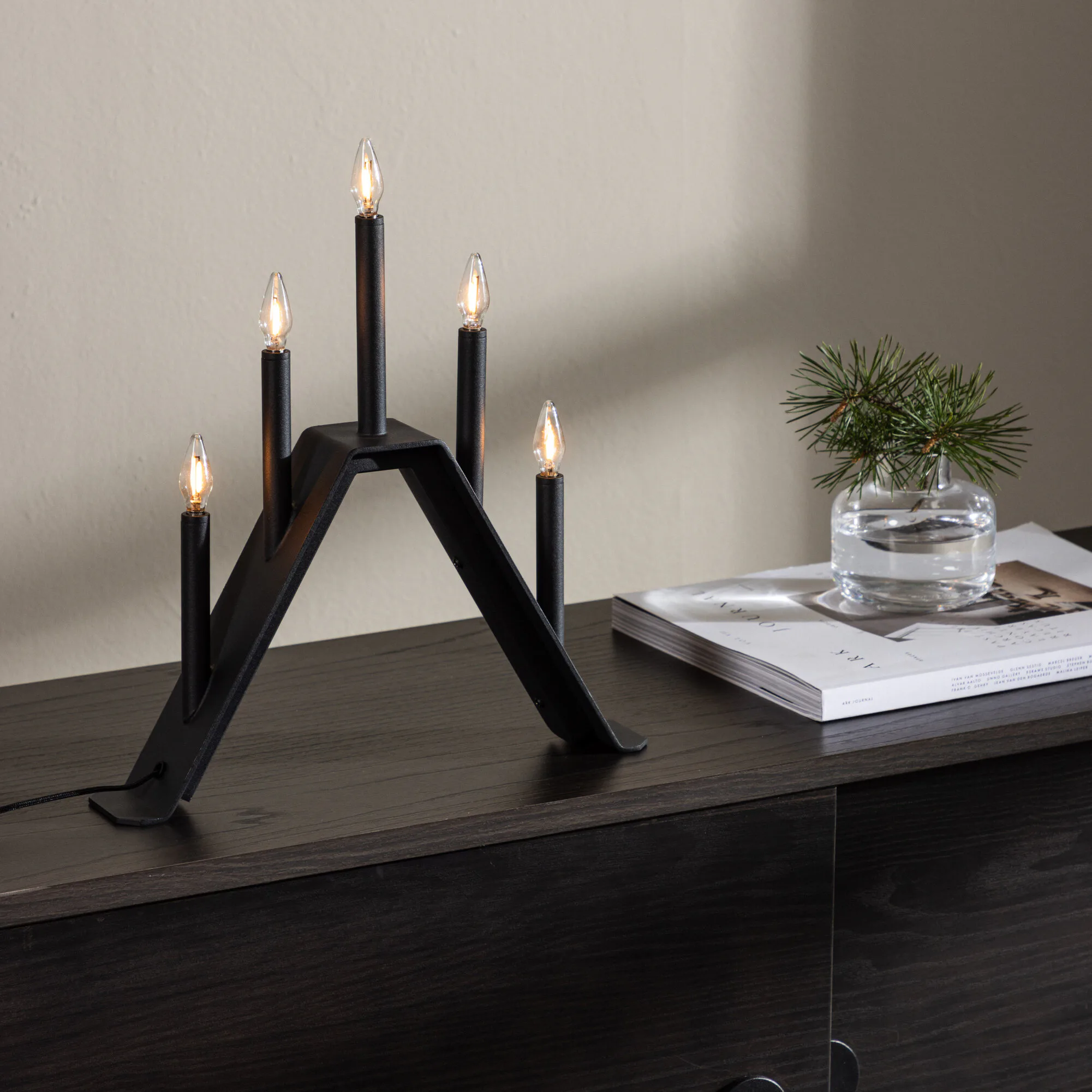 Åre Table Lamp - Black / Metal Svart