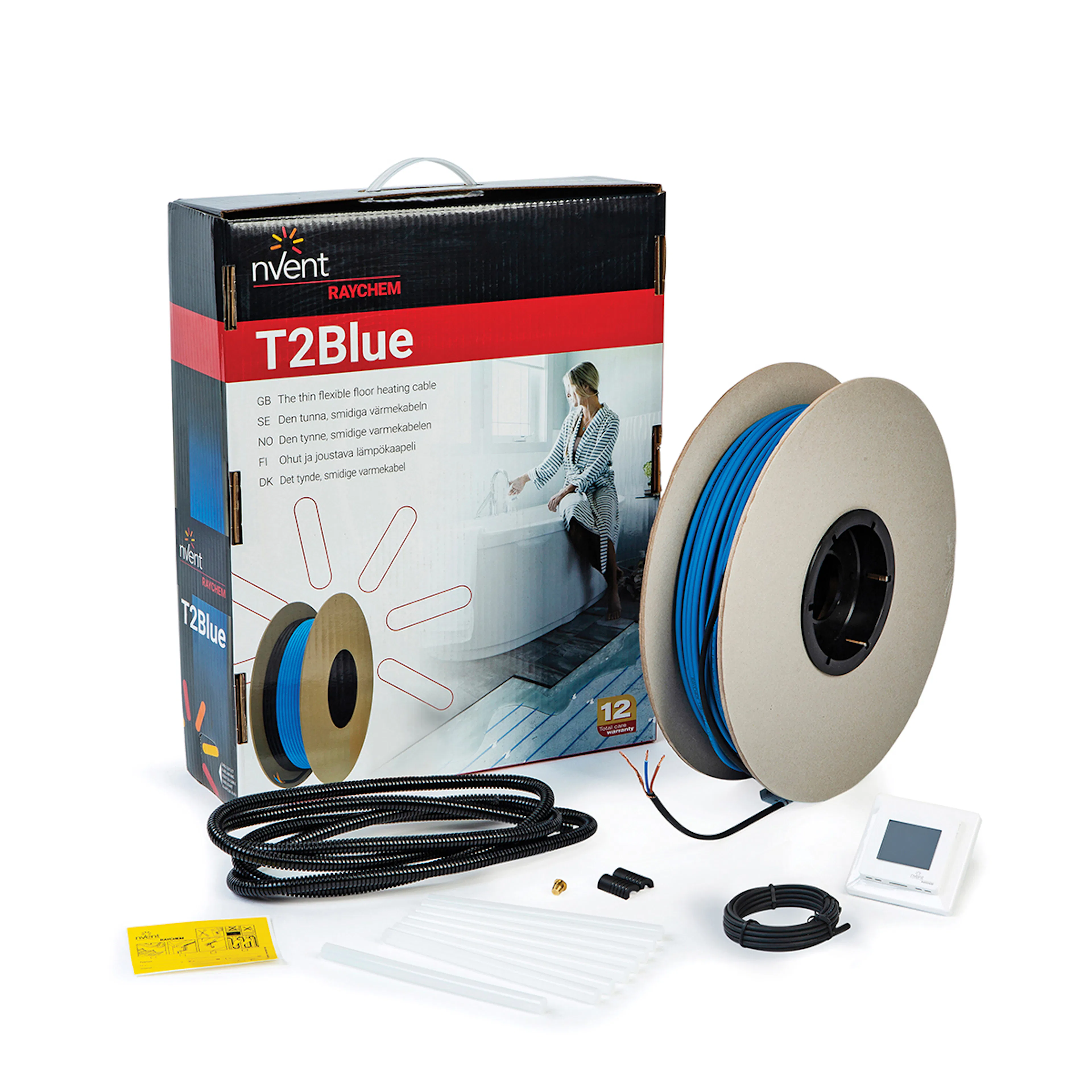 Värmekabel Rayschem 20W-18M-355W 18m 355W/230V