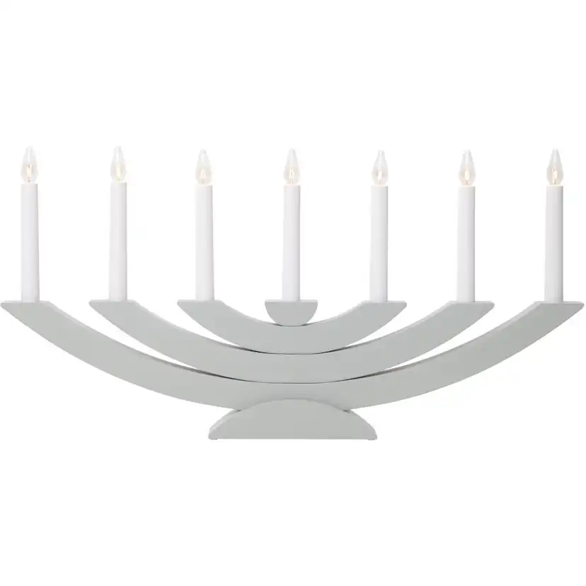 Ljusstake Navida Ljusgrå