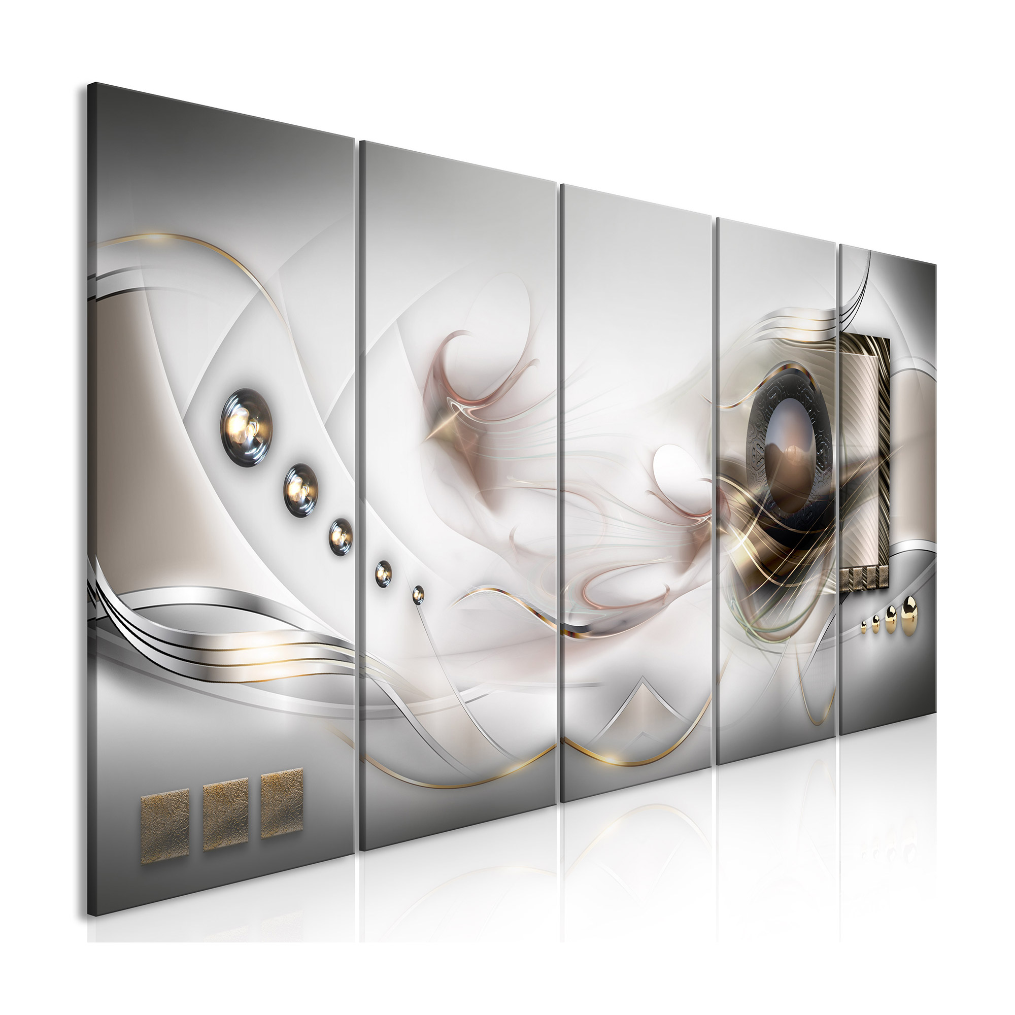 Tavla Arkiio Pearly Mist Narrow 5 delar