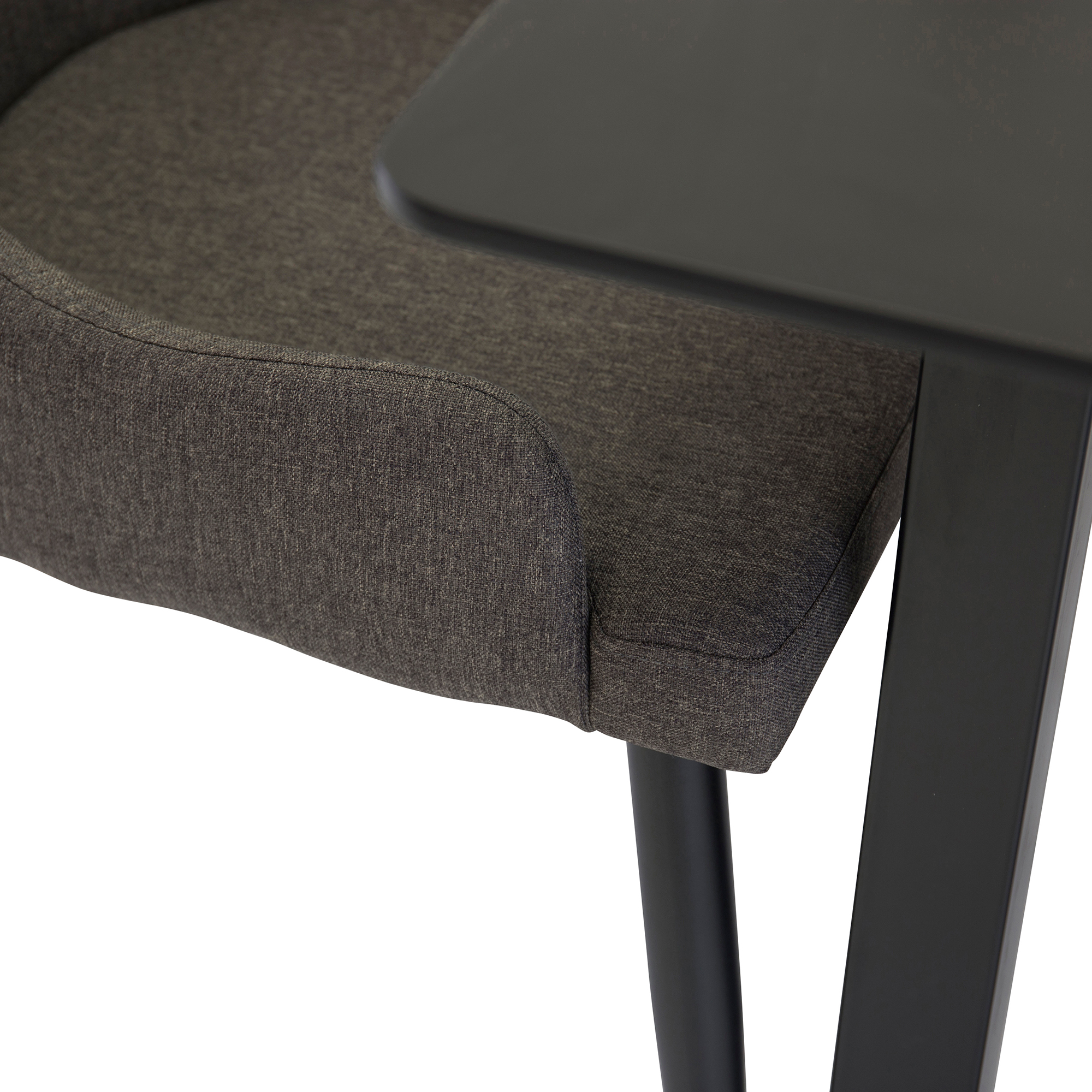 Count Dining Table+Plaza Dining Chair Grå/Svart