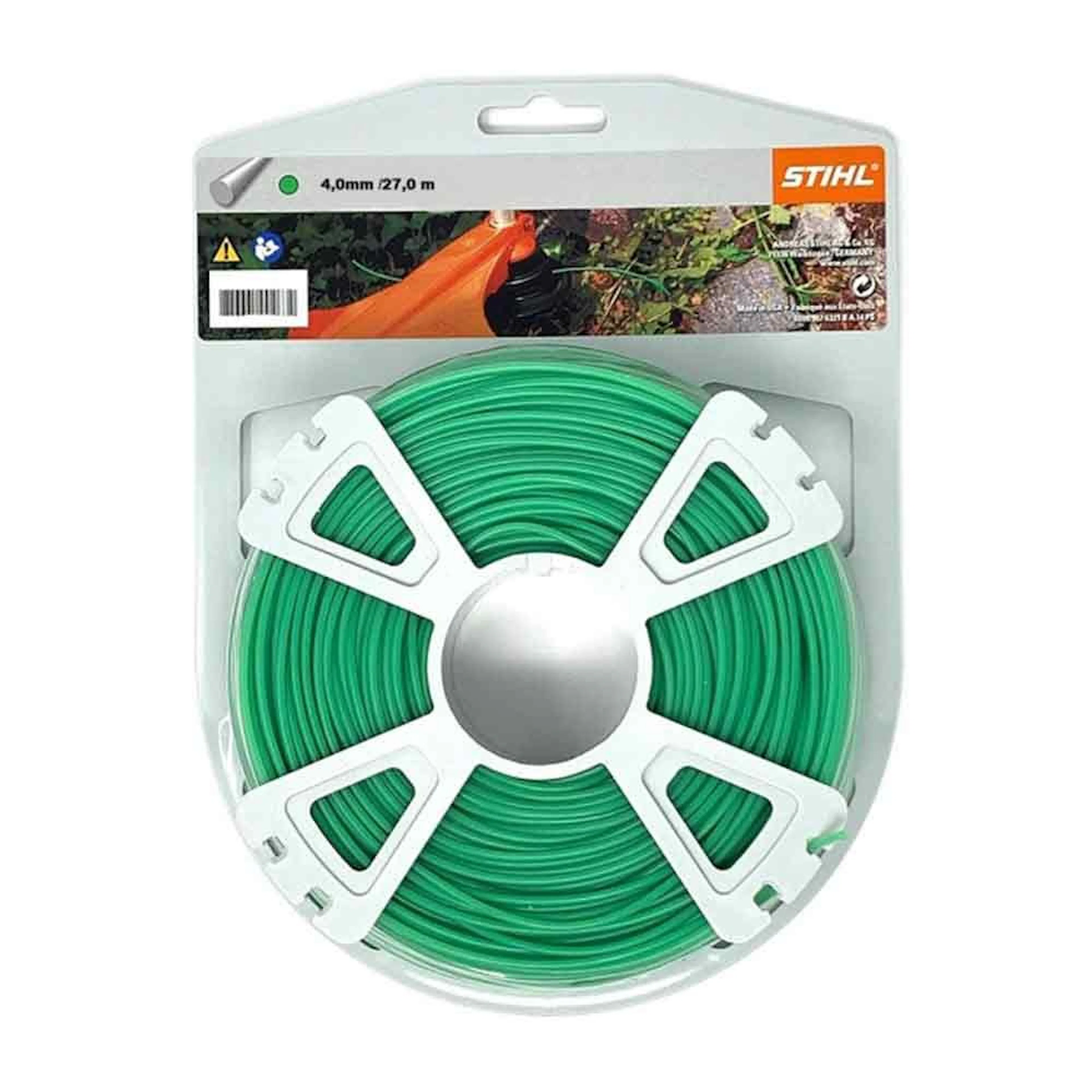 Trimmertråd STIHL Nylon Rulle 4,0 mm 27 m