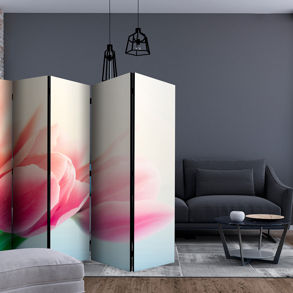 Rumsavdelare Skärmvägg Arkiio Spring And Tulips II 225x172 cm