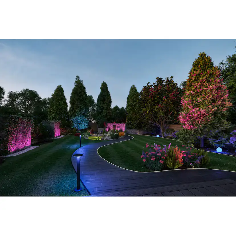 Pollare LED Paulmann Plate Plug & Shine IP44 24V Ljus: RGBW+
