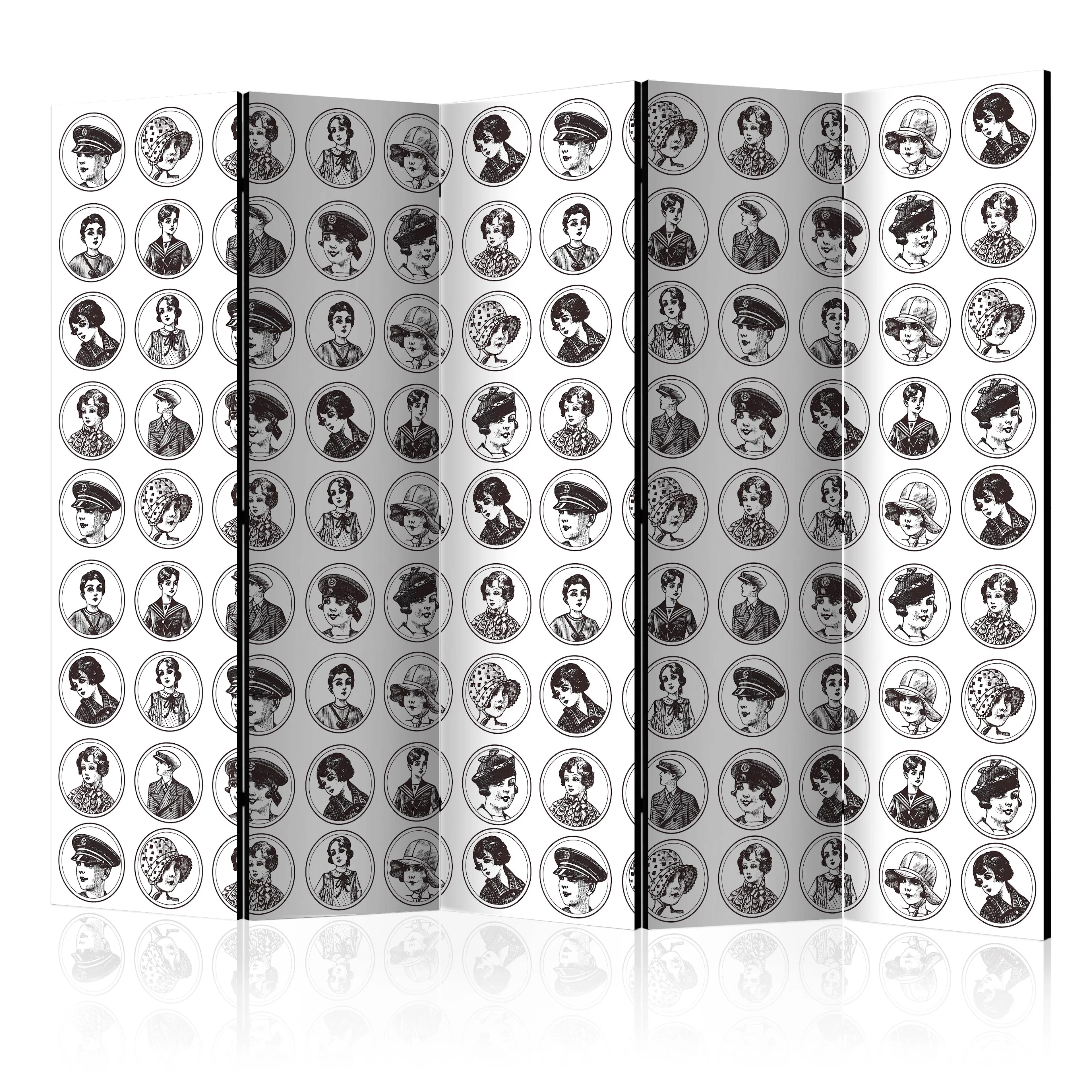 Rumsavdelare Skärmvägg Arkiio 20s and 30s II 225x172 cm