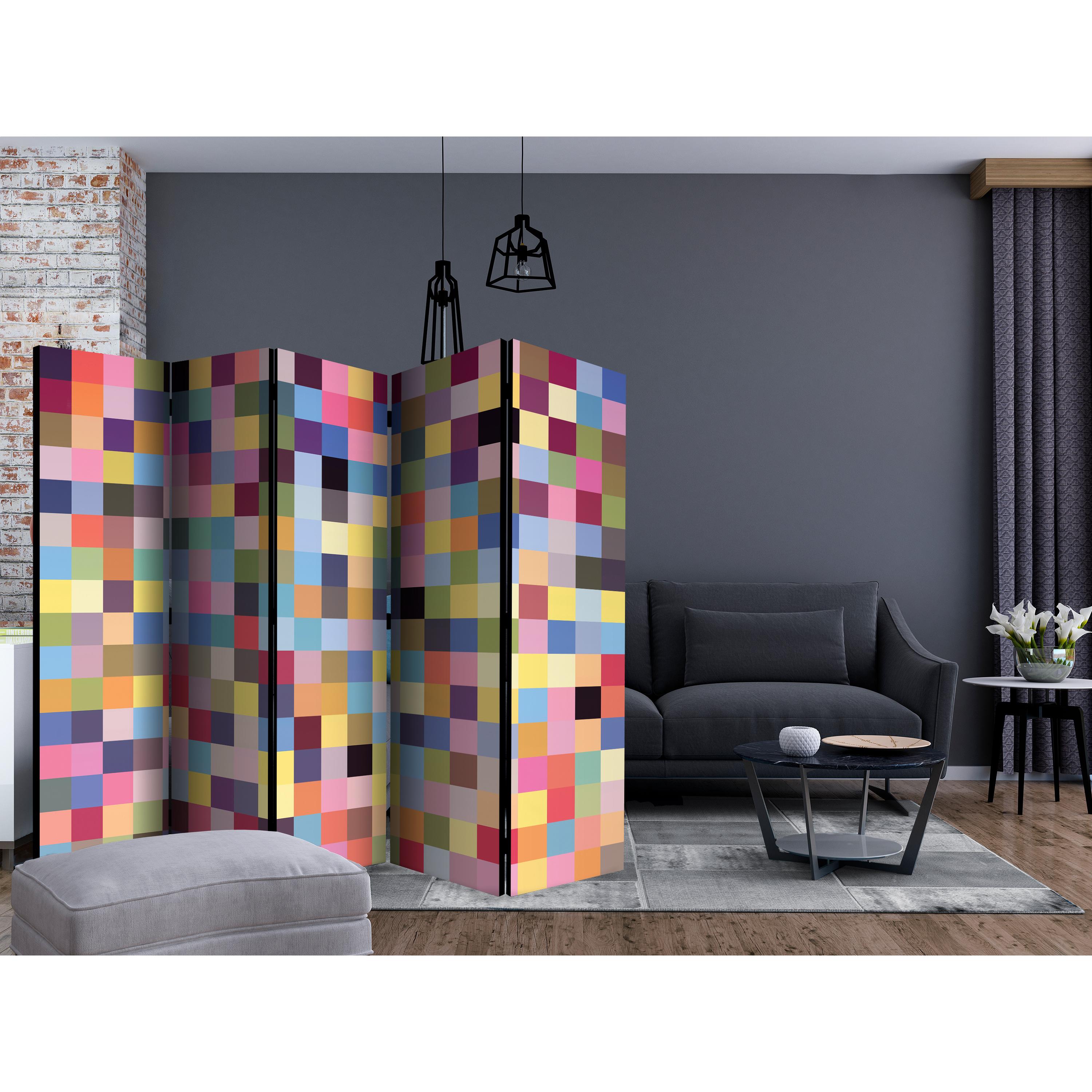 Rumsavdelare Skärmvägg Arkiio Full Range of Colors II 225x172 cm