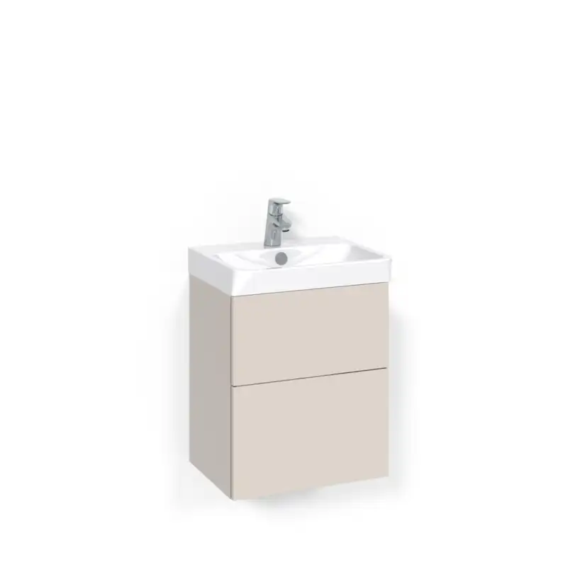 Crown Kommod 45x35 Beige Plain Light 70 Bredd 450 mm, Beige, Utan handtag