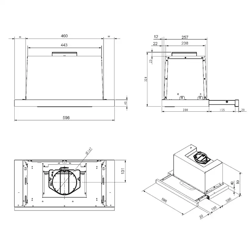 Kökspaket Smeg SF6200TB + SI2B22641D + STL262D + KSET600XE