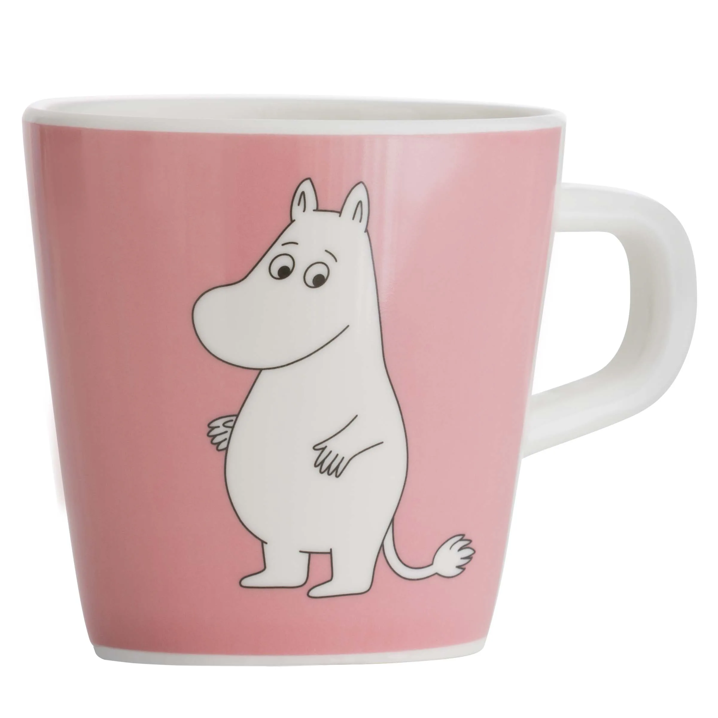 Barnmugg Rätt Start Mumin Med Handtag Vatten & Bad Rosa
