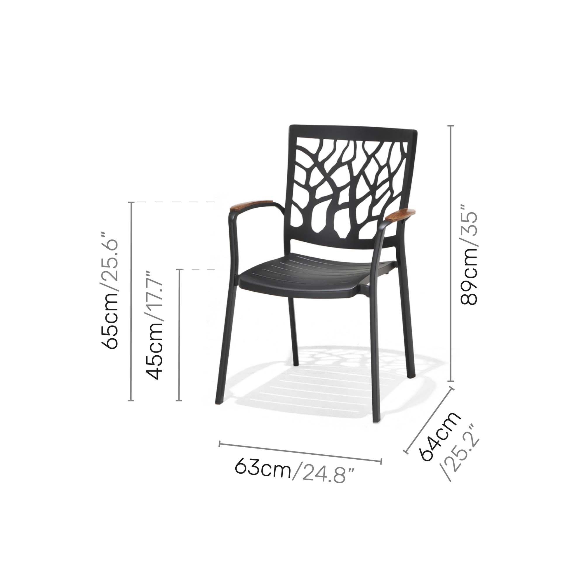 Trädgårdsfåtölj LifestyleGarden Portals tree carver 4-pack