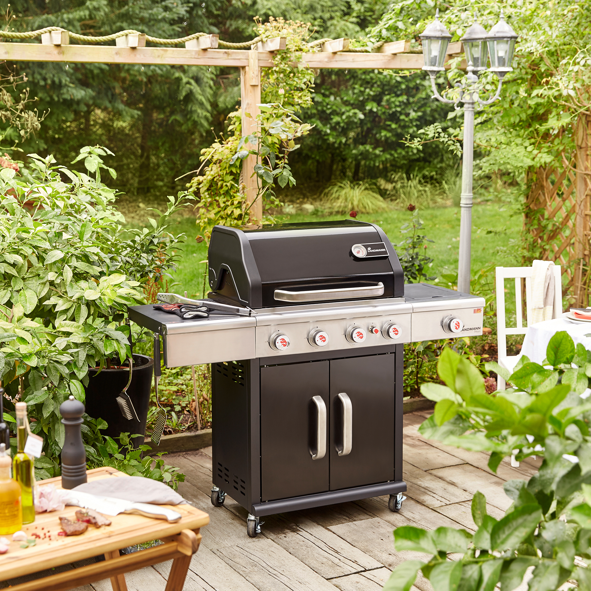 Gasolgrill Landmann Triton maxX PTS 4.1 Black