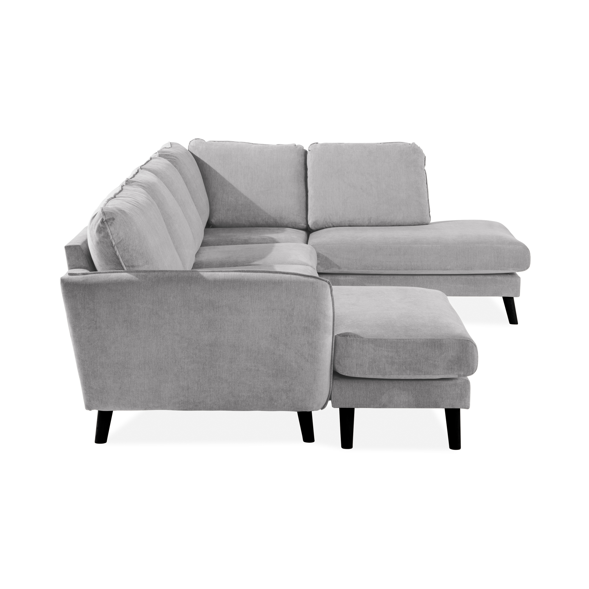 6-sitssoffa Scandi Days Trend Lyx U-formad med Divan och Schäslong 326 cm