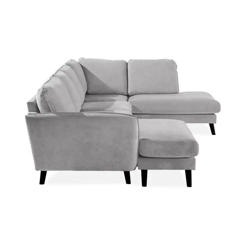 6-sitssoffa Scandi Days Trend Lyx U-formad med Divan och Schäslong 326 cm