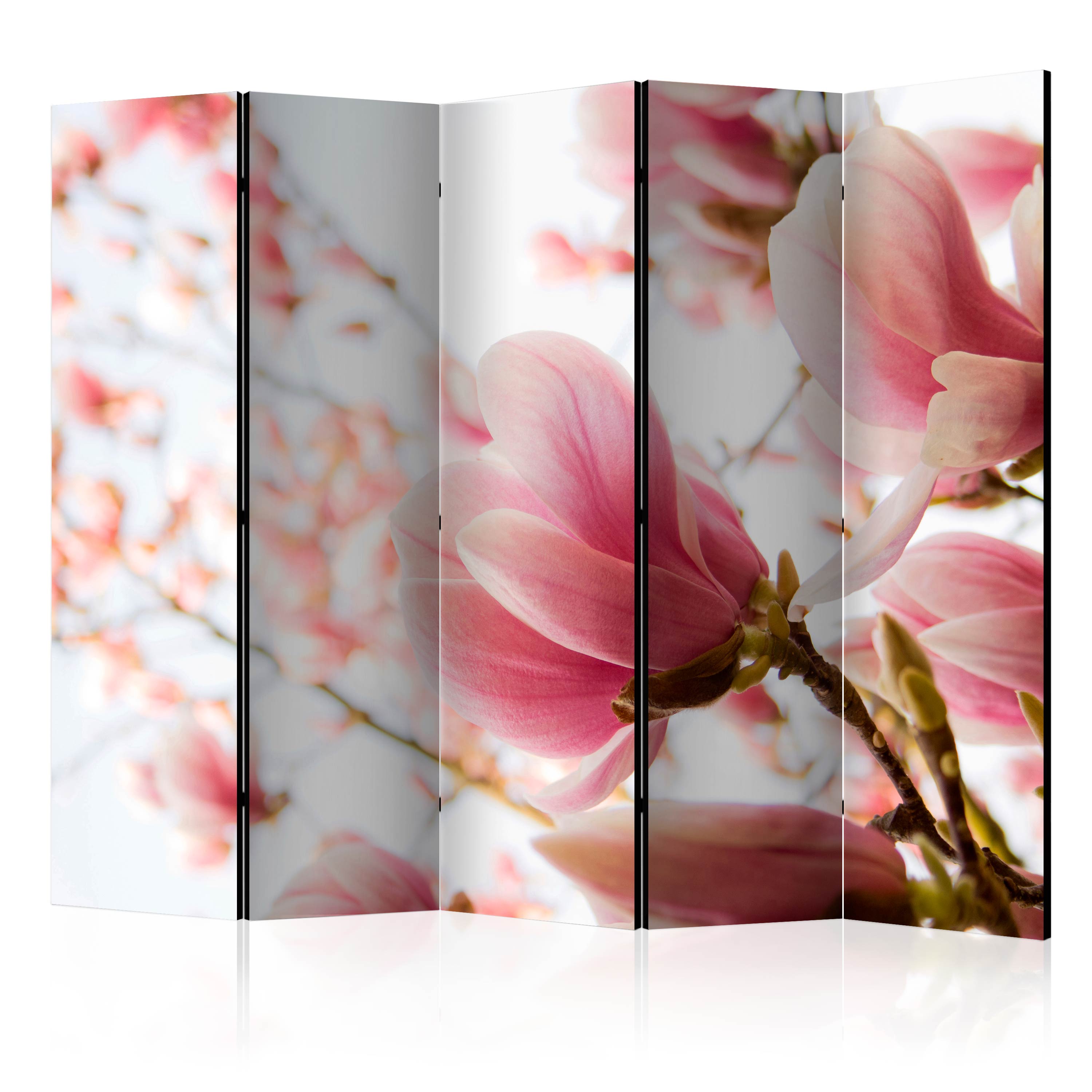 Rumsavdelare Skärmvägg Arkiio Pink Magnolia II 225x172 cm