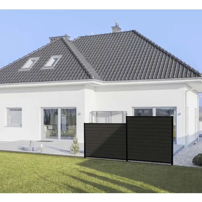 Staketprofil Kirkedal K1 Light Black