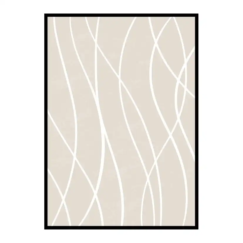 Poster Gallerix White Line Art