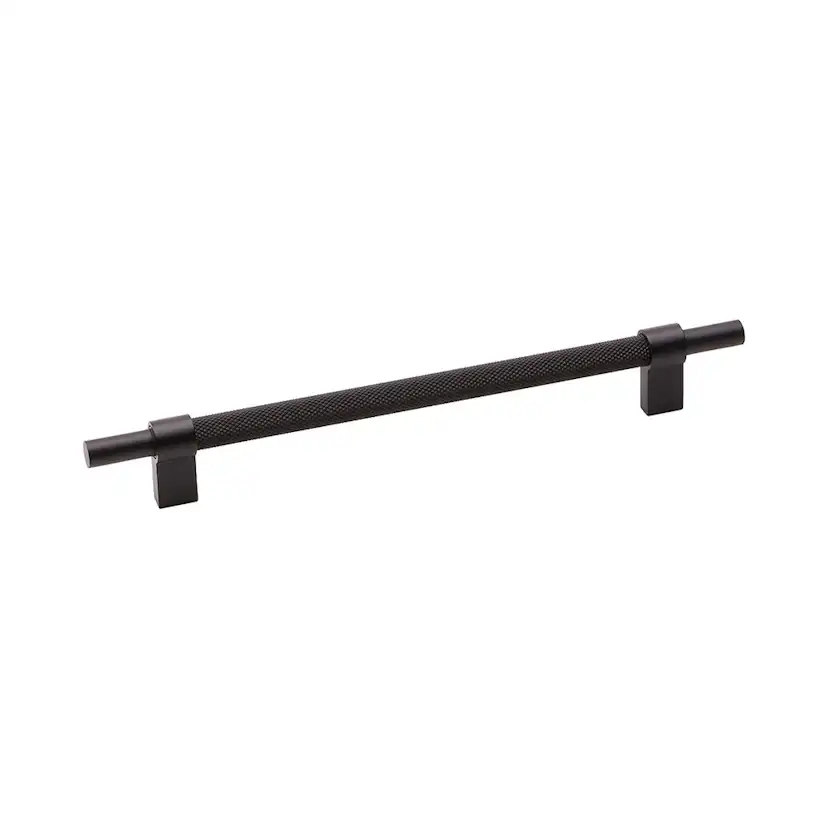 Handtag Pitch-192 matt svart L: 257 mm
