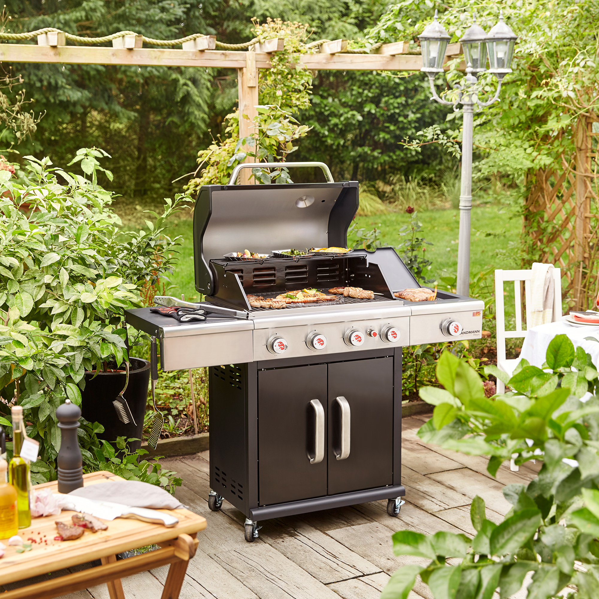 Gasolgrill Landmann Triton maxX PTS 4.1 Black