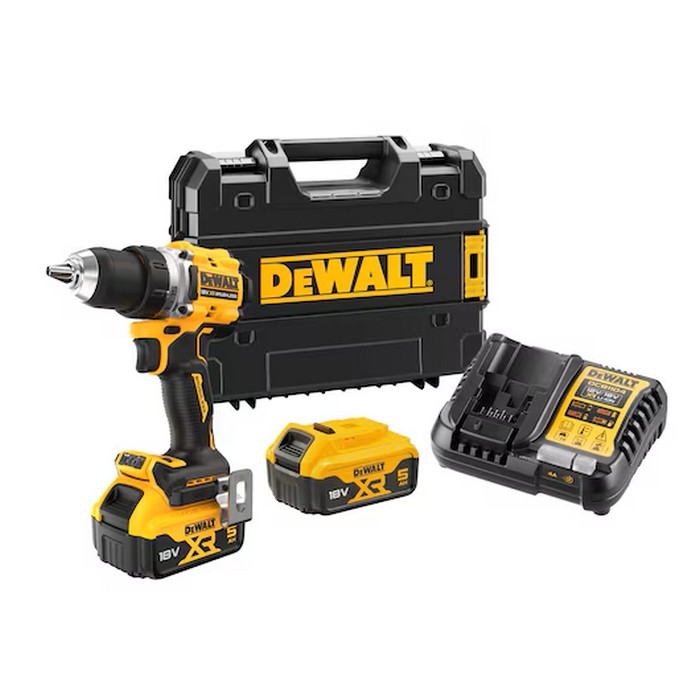 Borrskruvdragare DeWalt DCD800P2T-QW 18V 10 Ah Tstak